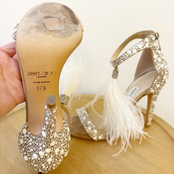 Jimmy Choo Viola 110 Crystal Heels - Picture 10 of 10